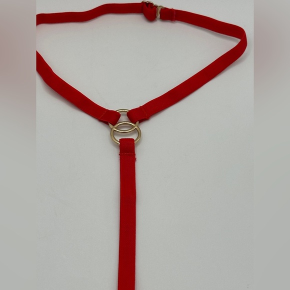 Bluebella for Victoria's Secret Red Harness Floral Thong Panty XL. NWT - Picture 11 of 11